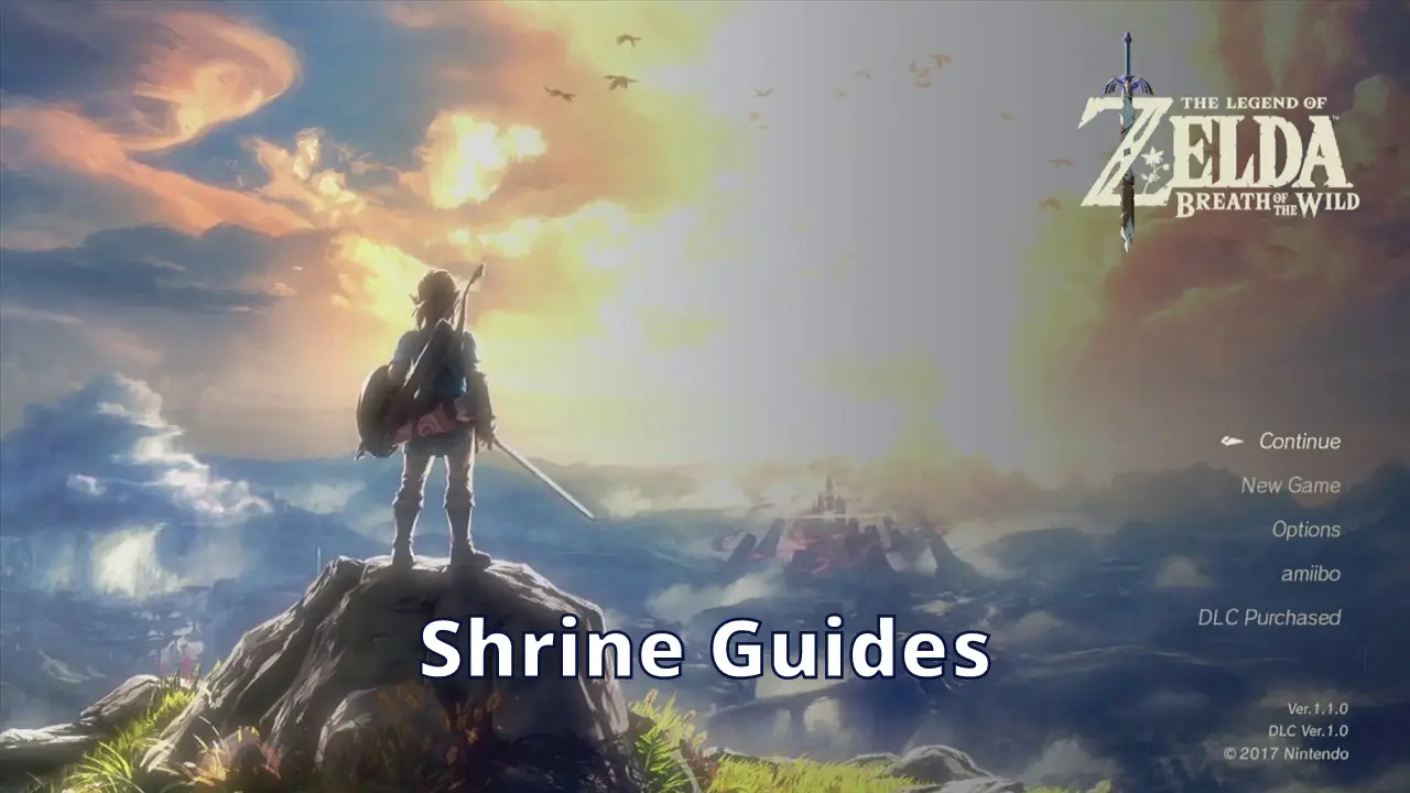 Shrine Guides - Zelda Breath Of The Wild